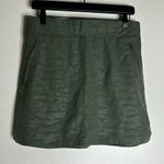 Orvis  Small Green‎ Snake print Skort CP Photo 0