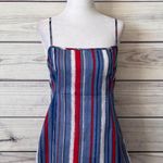 Marc by Marc Jacobs Blue & Red Striped Tank Top Photo 0