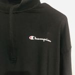 Champion Brand New Womens Knit Pullover Long Sleeve Tshirt Black Size Small Photo 2