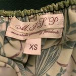 Max Studio Green Spring Floral Halter Dress Photo 6