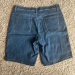 Lee Dark Wash Relaxed Fit Jean Shorts Size 12 regular Photo 1