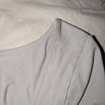 Free People NWOTS Intimately Clean Lines Low Back Shirt Baby Blue Med/Lrg Photo 3