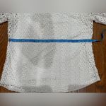 JM Collection  White Textured Blouse Photo 8