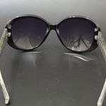 Michael Kors MICHAEL  Carolina Black Cat-eye Oval Oversized Women’s Sunglasses Photo 9