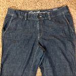 Eddie Bauer Mercer Fit Trouser Denim Capris 14 Photo 2