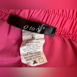 OTOS Activewear Womens Barbie Pink stripe Nylon W/Drawstring Ankle pants|Size:L Size L Photo 11