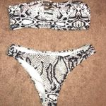 Cupshe Snakeskin Bikini Set Photo 0