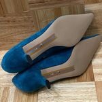 Sam Edelman “Bianka Pump” Wild Indigo Suede Pointy CEO Happy Hour Pumps Size 9 Photo 6