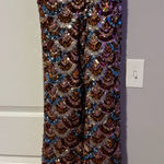 Nasty Gal  Sequined Flared Pants Photo 0