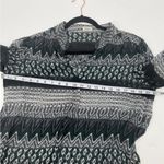 L'Agence  Womens Blouse Small 100% Silk Floral Abstract Tie Neck Button Up Photo 4