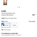 Lush Clothing Lush Rouched Floral dress Photo 3