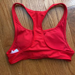 No Boundaries  Cherry Red Bikini Swimsuit Top Size Small Photo 2