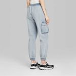 Wild Fable NWT Light Wash High-Rise Jogger Jeans Size Small Photo 2