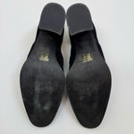 Free People Alamo Booties Black Suede Leather 38 7.5/8 Shoes Studs Western Heels Photo 7