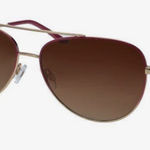 BCBG MaxAzria brown aviator sunglasses Photo 0