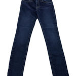 Levi's Jeans Womens 27 Blue 711 Skinny Stretch Dark Wash Mid Rise Denim Pants Photo 0