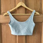 Italian Made Elegant Gray Women's Teen Girl Crop Top Blue Size undefined Photo 0