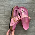 Birkenstock Gizeh Big Buckle Pink Sandals 38 Photo 5