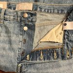 Everlane  Women’s The Relaxed Straight Jeans distressed broken in blue Sz 27 NWT Photo 2