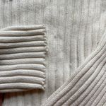 Villager White Sweater Crop Sweater  Photo 4