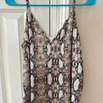 Socialite Snake Skin Tank Top Photo 0