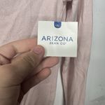 Arizona Jean Co Women's Long Sleeve Light Pink Top Size Large Soft Casual Shirt Photo 4