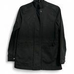 Lucky Brand Title:
 Women’s Black Utility Jacket Size Small Distressed Faded Photo 0