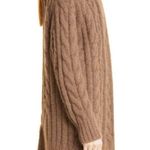 Vince ππ Braided Cable Cardigan Alpaca Wool Blend ~ Cream NWT Photo 12