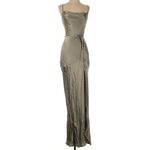 Shona joy NWT La Lune Bias Cowl Maxi Dress Revolve Olive Green Size 4 Photo 1