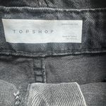 Topshop Women's  Black Denim shorts Sz 4 Photo 3