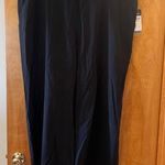 Ulla Popken MARY Black Pants Straight And Full Belt In Front NWT Women’s Size 24 Photo 0