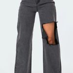 Edikted Wide Leg High Waisted Jeans Photo 0