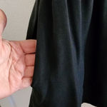 & Other Stories & Other Stories High Neck Sleeveless V-Back Silk Dress Black 36 Small Photo 5