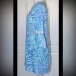 Lilly Pulitzer Hollie Dress Blue Haven Hey Hey Soleil XS Vacation Palm Beach Photo 2