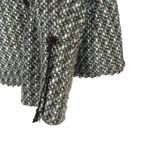 Tahari Arthur S. Levine Women's Tweed Blazer Jacket 6 Black Teal Lace Trim Photo 5