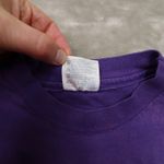 Hanes  Vintage Jamaica Single Stitch  Purple Short Sleeve T Shirt size Large Photo 4