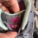 New Balance Gray 635 Low Top Lace Up Sneakers Women Sz 6.5 Photo 5