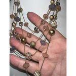 Inc international  Concepts Multi Layered Bead and Crystal Statement Necklace Photo 4