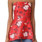Alice + Olivia NEW  Duncan high low peplum top Photo 0