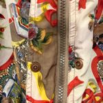 Vintage Details Sportswear Womens Silk w/pockets Zip Up Bomber Jacket S Flawed Photo 9