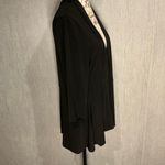 Susan Graver  Black Open Front Cardigan Size XL Photo 4