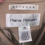 Rena Rowan  stretch tan office formal blazer Photo 5