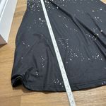 Large strappy shoulder dress Black Photo 6