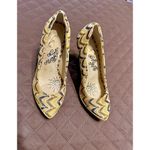 Naughty Monkey  Women's Platform Heels w. Embroidered Exterior, Snakeskin - 6 Photo 1