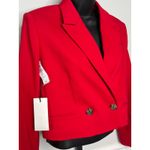 Babaton Aritzia  Ella Blazer Sz XS Bright Red Sophisticated Chic Business Casual‎ Photo 1