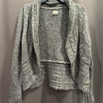 Mudd  Heather Brown Cropped Open Front Cardigan Size L EUC Photo 0