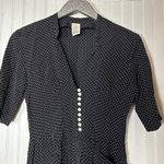 Bread & Butterflies Black Diamond Print Retro Dress Photo 1