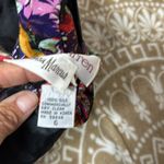 Vintage Richard Warren 100% Silk Floral Jacket Size 6 Photo 10