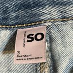 SO  Brand Women’s/Juniors High Rise Dad Shorts Photo 5