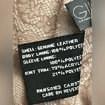 Black Rivet  Women's Brown Leather Jacket Photo 3